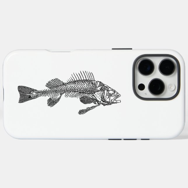 Funda iPhone 16 Pro Max Skeleton (Reverso (Horizontal))