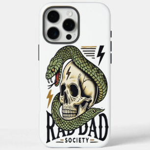 Funda iPhone 16 Pro Max SOCIEDAD RAD DAD: Fuerza y shock