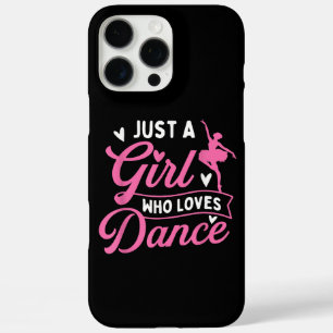 Funda iPhone 16 Pro Max Sólo un Chica que ama la danza - bailarín bailando