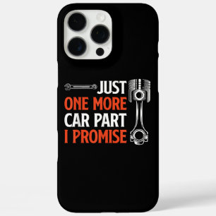 Funda iPhone 16 Pro Max Sólo una pieza más de coche te lo prometo - Entusi