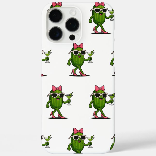 Funda iPhone 16 Pro Max Sra. Cucumber Moda (Reverso )