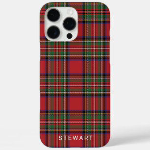 Funda iPhone 16 Pro Max Stewart Tartán