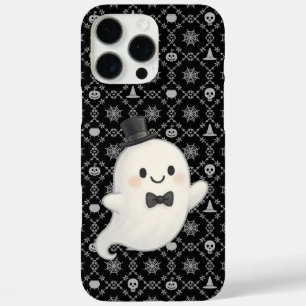 Funda iPhone 16 Pro Max Suave personalizado fantasma Halloween