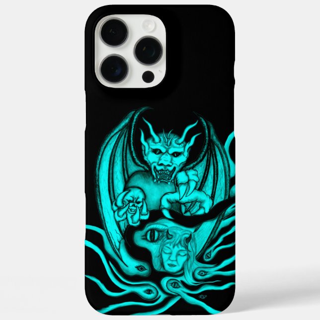 Funda iPhone 16 Pro Max Sueño de medianoche - Devils (Reverso )