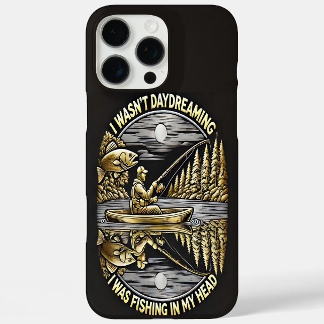 Funda iPhone 16 Pro Max Sueños en kayak sobre aguas tranquilas (Reverso )