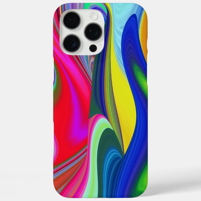 Funda iPhone 16 Pro Max Summerrainbow , Resumen del Rainbowart 3D (Reverso )