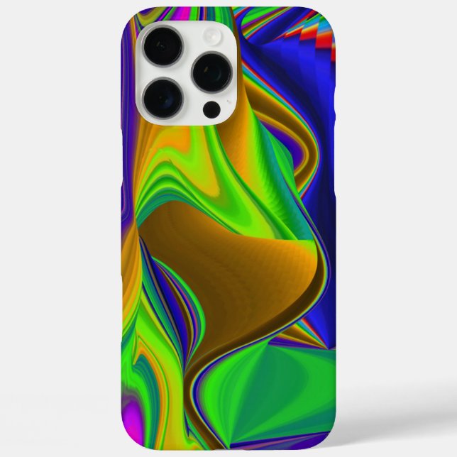 Funda iPhone 16 Pro Max Summerrainbow , Resumen del Rainbowart 3D (Reverso )