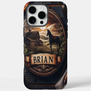 Funda iPhone 16 Pro Max Sunset de Brian's Farmhouse