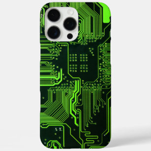 Funda iPhone 16 Pro Max Tarjeta verde de circuito del equipo de Guay