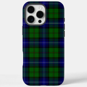 Funda iPhone 16 Pro Max tartan azul verde de Urquhart