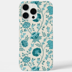 Funda iPhone 16 Pro Max Teatro jacobeo floral grande en crema