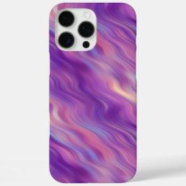 Funda iPhone 16 Pro Max Textura violeta púrpura ondulada