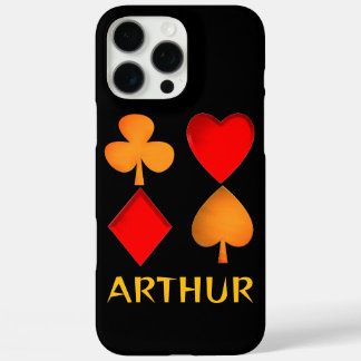 Funda iPhone 16 Pro Max The four suits personalized