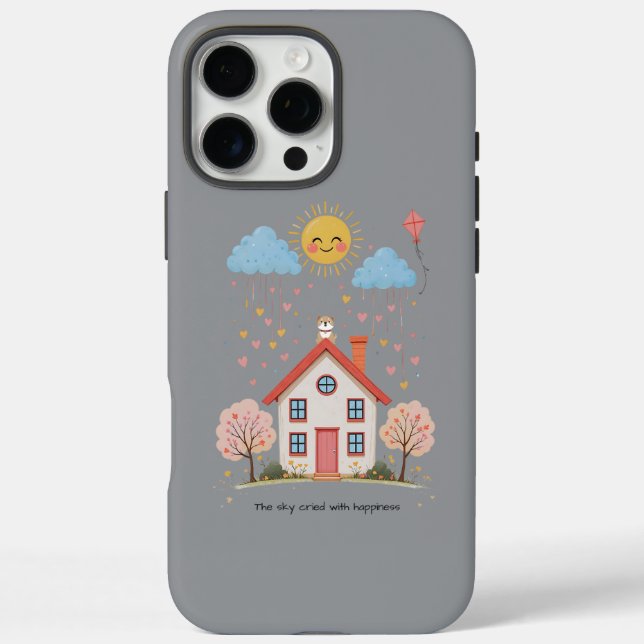 Funda iPhone 16 Pro Max The sky cried with happiness (Reverso)