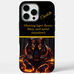 Funda iPhone 16 Pro Max Tigre merodeando en las sombras