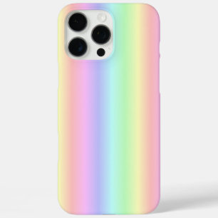 Funda iPhone 16 Pro Max Tiras de arcoiris Pastel - patrón