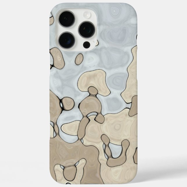 Funda iPhone 16 Pro Max Tonos de la Tierra apagados (Reverso )