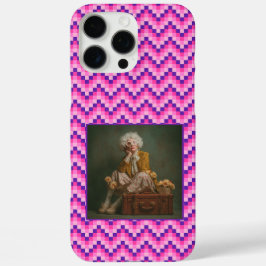 Funda iPhone 16 Pro Max Trendy One Year Anniversary Gifts Geometric Motif 