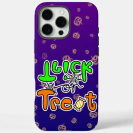 Funda iPhone 16 Pro Max Truco o truco de Halloween