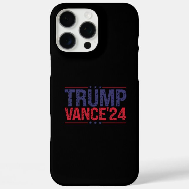 Funda iPhone 16 Pro Max Trump Vance 2024 (Reverso )