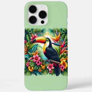 Funda iPhone 16 Pro Max Tucán de selva tropical