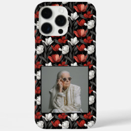 Funda iPhone 16 Pro Max Tulipán de regalo de Navidad chic personalizado 