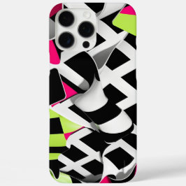 Funda iPhone 16 Pro Max Twisted Checkerboard Bold Graphic