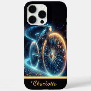 Funda iPhone 16 Pro Max Una bicicleta llamativa, con un diseño intrincado