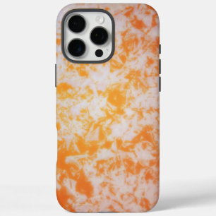 Funda iPhone 16 Pro Max Una textura grunge naranja