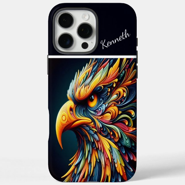 Funda iPhone 16 Pro Max Una vista de pájaro (Reverso)