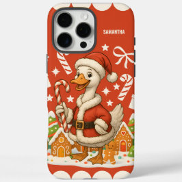 Funda iPhone 16 Pro Max Vacaciones de Navidades de Santa Goose