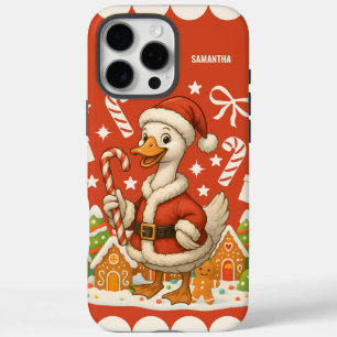 Funda iPhone 16 Pro Max Vacaciones de Navidades de Santa Goose