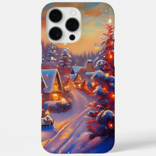 Funda iPhone 16 Pro Max Vacaciones en Winter Village