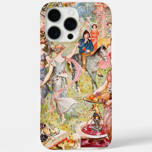 Funda iPhone 16 Pro Max Vale medieval del placer ilustrado