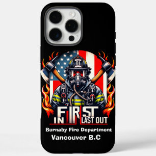 Funda iPhone 16 Pro Max Valiente bombero listo