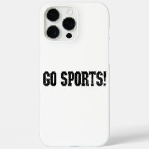 Funda iPhone 16 Pro Max ¡Vamos Deportes! Divertido Vintage Deportes Fanáti