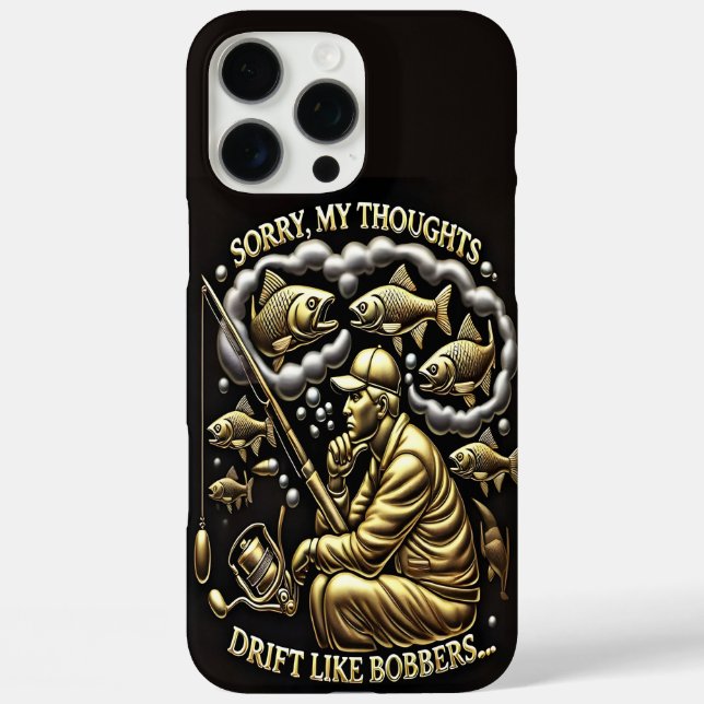 Funda iPhone 16 Pro Max Varas de Nube y Sueños de Pesca (Reverso )