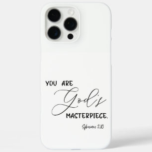 Funda iPhone 16 Pro Max Verso moderno de la Biblia 