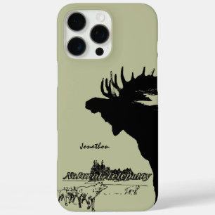 Funda iPhone 16 Pro Max Vida silvestre vintage de Moose y Wolf - Elegir co