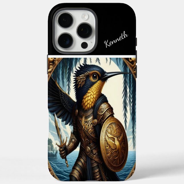Funda iPhone 16 Pro Max Vigilia de Avian Knight (Reverso)