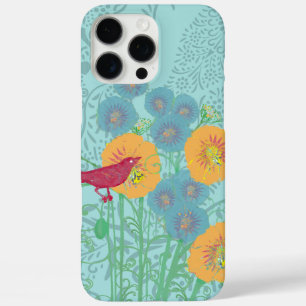 Funda iPhone 16 Pro Max Vintage Bird Morning Glory