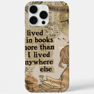 Funda iPhone 16 Pro Max Viví en los libros más que en cualquier otro lugar