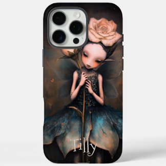 Funda iPhone 16 Pro Max Whimsical Gothic Fairy Dark Fantasy Personalized 