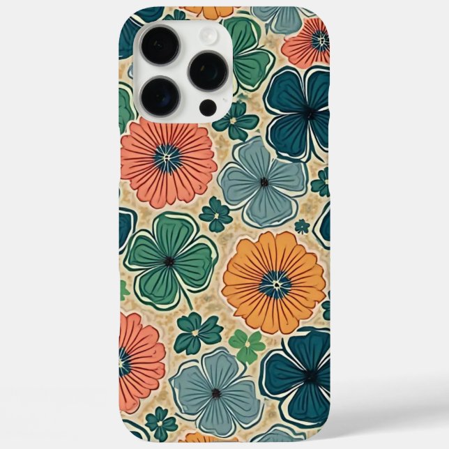 Funda iPhone 16 Pro Max Wildflowers Harmonious Tones (Reverso )