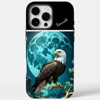 Funda iPhone 16 Pro Max Willow y el águila del río Moonlit