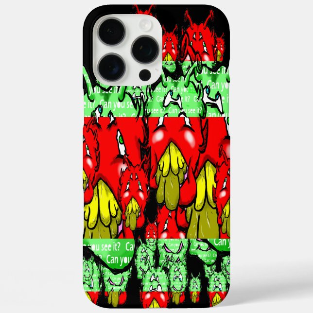 Funda iPhone 16 Pro Max Zippy Trippy Alien Dazs (Reverso )