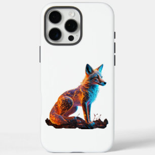 Funda iPhone 16 Pro Max Zorro de escarcha de fuego