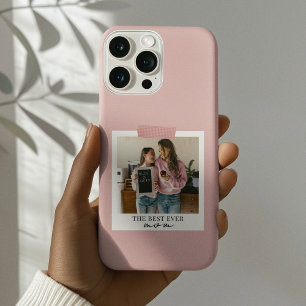 Funda iPhone 16 Pro Mejor foto de mamá personalizada