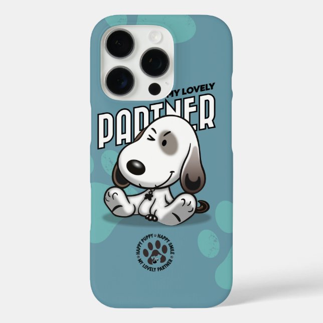 Funda iPhone 16 Pro Mi adorable compañero |  (Reverso )