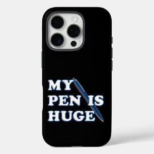 Funda iPhone 16 Pro Mi Pluma Es Un Humor Sarcástico Enorme Y Gracioso.